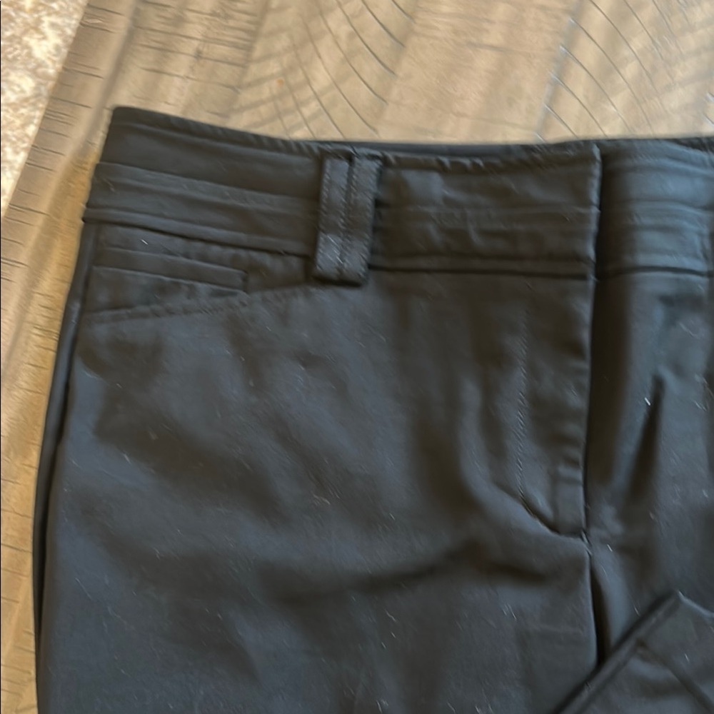 New York & Co 7th Avenue Black Flare Leg Dress Pants Trousers - Picture 4 of 9